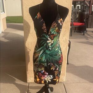 Fashionova Floral Halter Dress